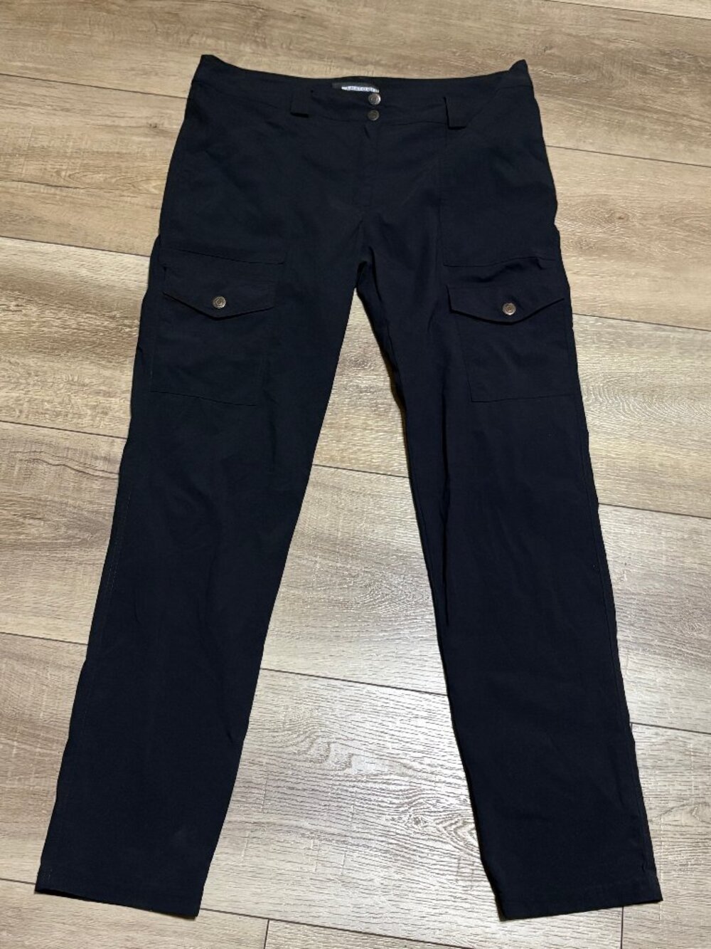 Anatomie Kate Skinny Cargo Pants Size Large Black